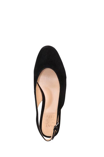 Naturalizer black suede pumps 2025