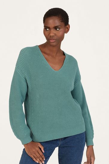 Thought Blue Ingrid Organic Cotton Knit Jumper