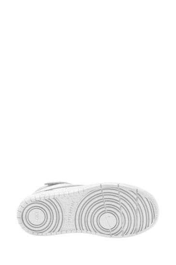 White nike junior store
