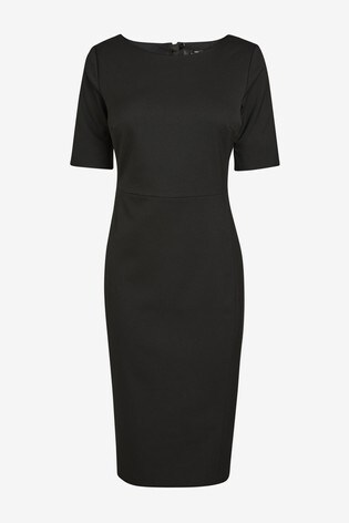 Black Tailored Dress