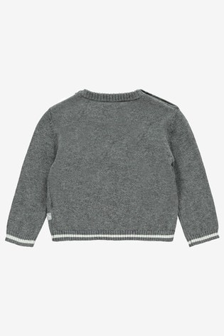 Buy The Little Tailor Grey Baby Knitted Jumper from Next Japan