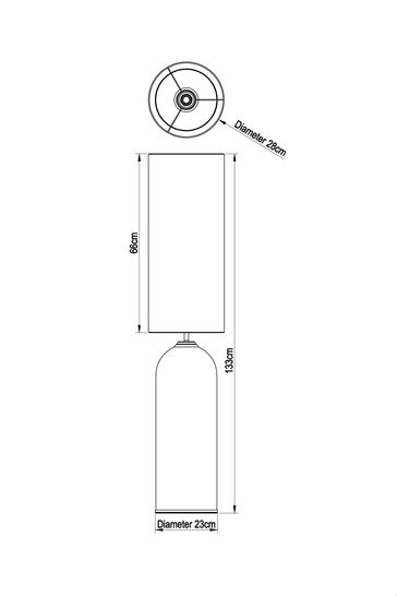 Floor lamps shop in next