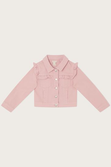 Pink shop twill jacket