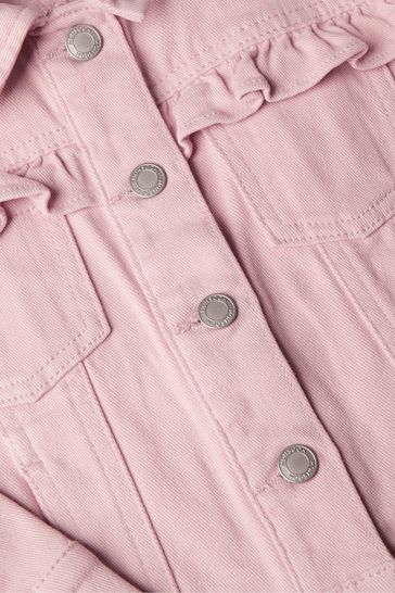 Pink outlet frill jacket