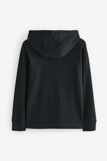 Long sleeve online black hoodie