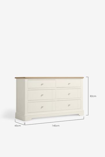 Chest of sale drawers 140cm wide