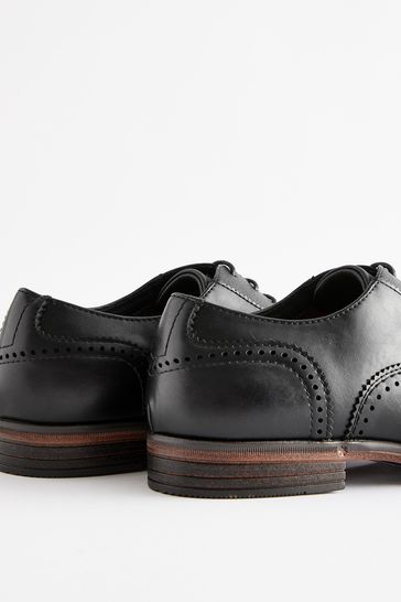 Black toe cap shoes hot sale