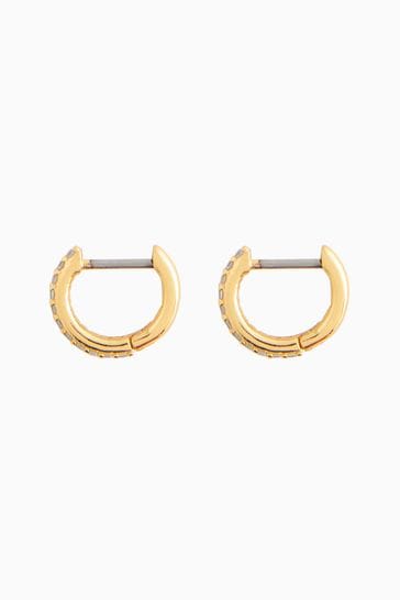 Buy Kate Spade New York Gold Tiny Twinkle Hoops from Next Australia