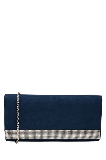 Blue clutch top