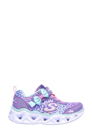 skechers purple trainers