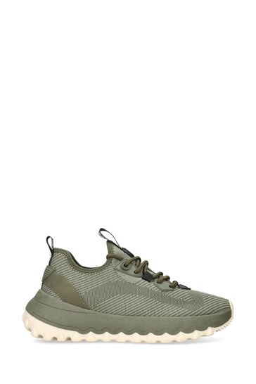 Chain reaction cloth trainers Versace Green size 39 EU in Cloth