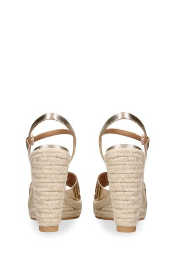 Kurt geiger clearance wedge espadrilles