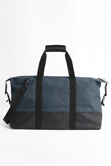 Blue Rubber Holdall Bag