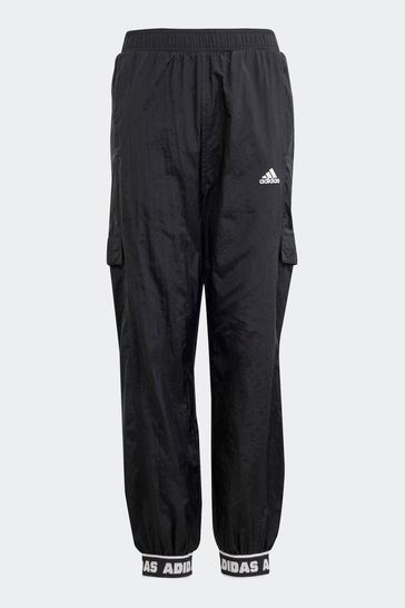 Buy adidas Black Sportswear Dance Woven Cargo Joggers from Next Netherlands