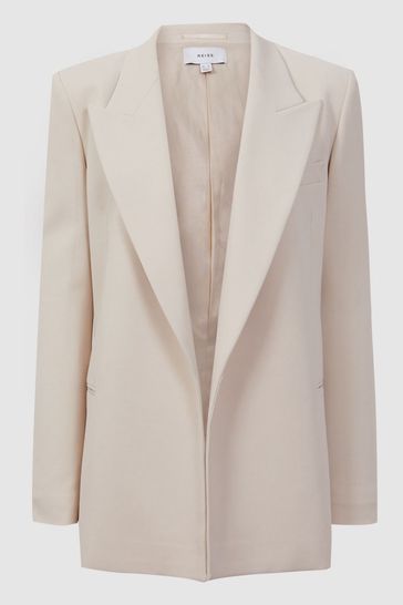 Reiss maya slim discount fit wool blend coat