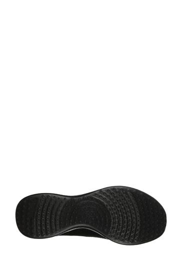 Buy Skechers Black Microburst 2.0 Be Iconic Wide Fit Womens