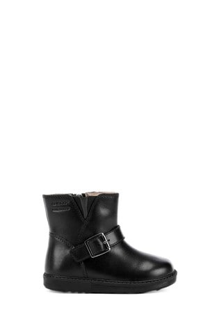 Geox Baby Girl's Hynde Black Boots