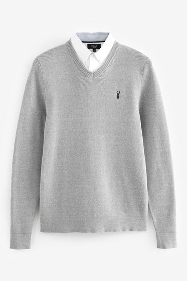 Next jumper shirt deals