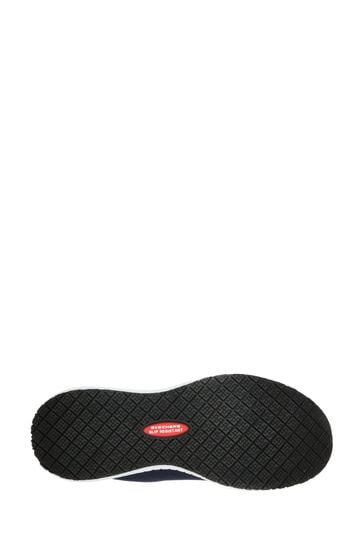 Skechers for work shop women's bungee slip resistant