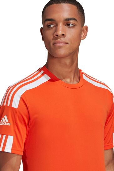 Orange adidas soccer jersey clearance