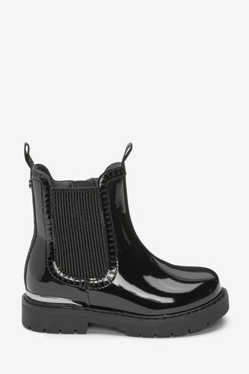 Baker by Ted Baker Patent Chelsea Boots