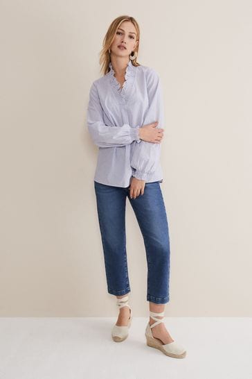 Phase discount striped jeans