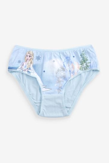 Buy Blue /Pink 5 Pack Frozen Briefs (1.5-8yrs) from Next USA