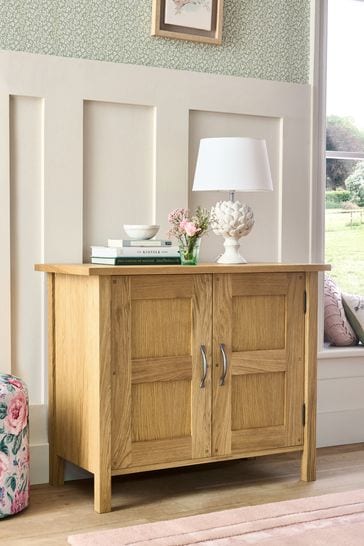 Laura Ashley Oak Milton 2 Door Sideboard