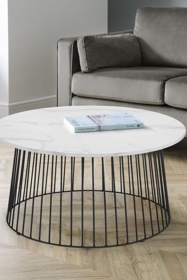 Next marble coffee shop table