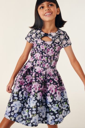 Baker by Ted Baker Multi Coloured Floral Scuba Dress