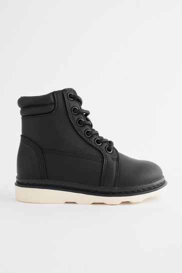 Black utility boots on sale