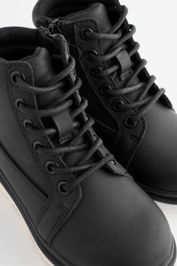 Buy Black Utility Boots from Next Luxembourg
