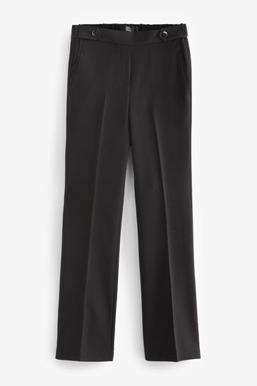 Black bootcut trousers discount