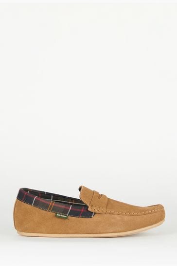 Barbour® Sand Porterfield Suede Slippers