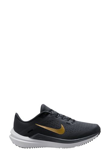 Black nike sales running trainers