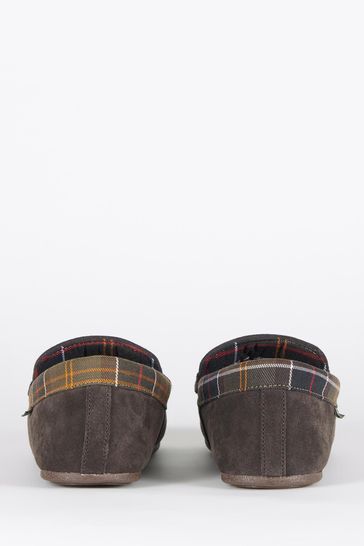 Barbour slippers clearance womens Brown