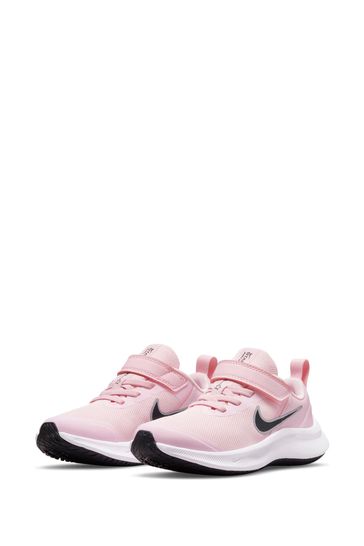 Buy Nike Pink Star Runner 3 Junior Trainers from Next Denmark