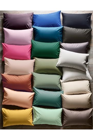 Blue cotton pillowcases hotsell