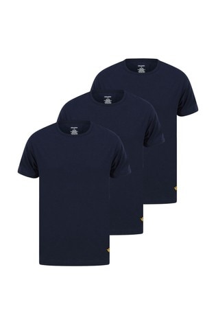 Lyle & Scott Blue Lounge T-Shirts 3 Pack