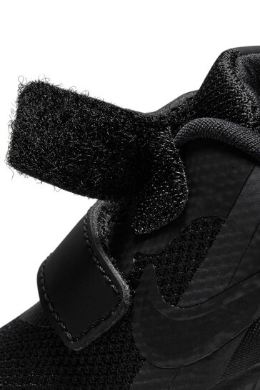 All black infant trainers sales