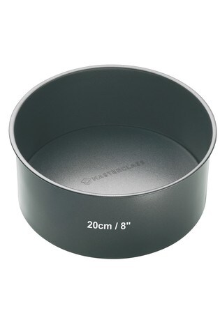 MasterClass Grey Non-Stick 20cm Cake Pan