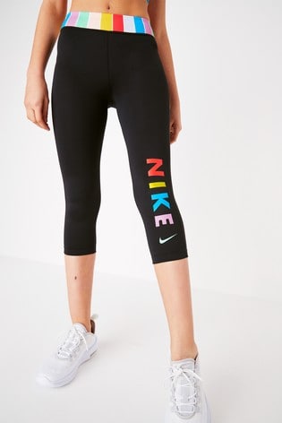 Buy Nike Candy Stripe Capri Leggings 