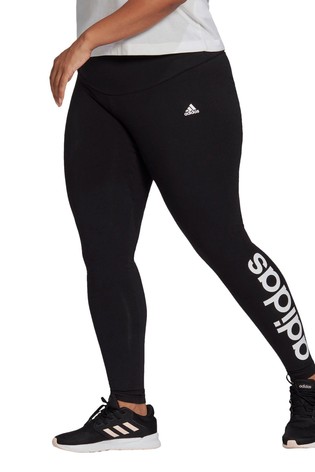 Buy adidas Black Curve Essentials High Waisted Leggings from Next Luxembourg