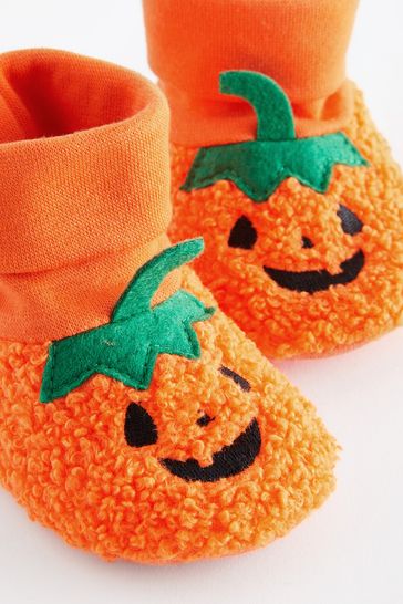 Buy Orange Halloween Pumpkin Baby Socks 0mths 2yrs from Next Ireland