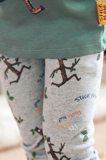 Buy Green Stickman Snuggle Pyjamas 9mths 9yrs from Next Luxembourg