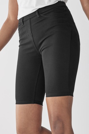 Buy Soft Jersey Denim Cycling Shorts from Next Luxembourg