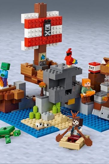 Lego minecraft pirate ship deals