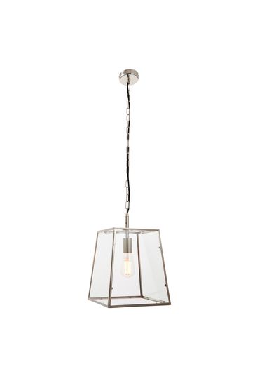 Gallery Home Nickel Hemp Pendant Ceiling Light