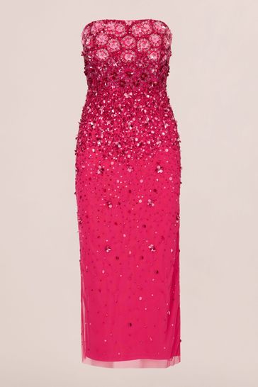 Adrianna papell pink gown shop