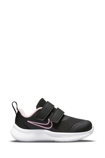 Buy Nike Black Pink Star Runner 3 Infant Trainers from Next Poland